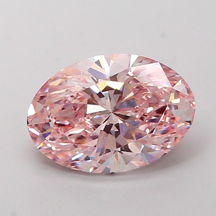 Loose Diamond - OVAL 3.02ct Fancy Vivid Pink SI1: Loose Diamond - OVAL 3.02ct Fancy Vivid Pink SI1 Source: This is a real non-mined Diamond that has been grown in a lab Shape: OVAL Carats: 3.02 Color: Fancy Vivid Pink Certification: NONE Video: