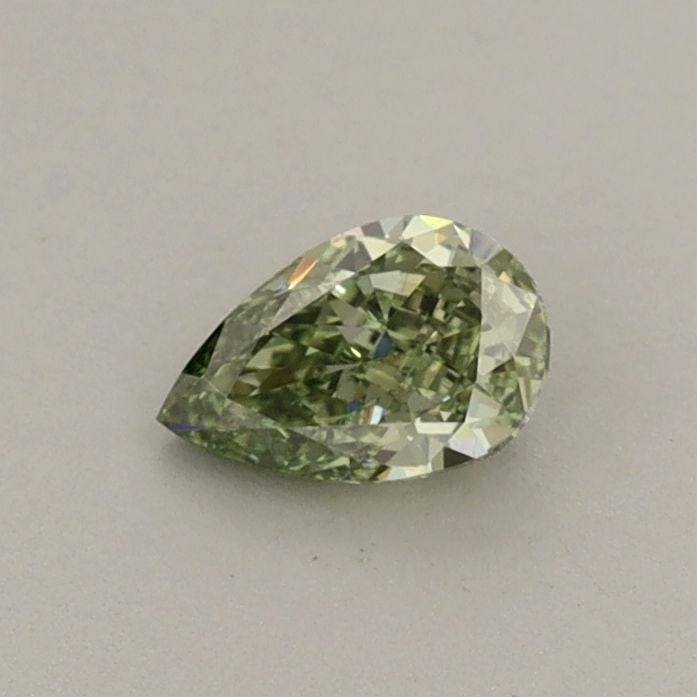Loose Diamond - PEAR 0.34ct Fancy Vivid Green VVS2 (1 of 1)