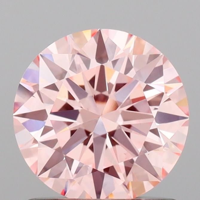 Ideal Loose Diamond - ROUND 1.01ct Fancy Intense Pink VVS2: Ideal Loose Diamond - ROUND 1.01ct Fancy Intense Pink VVS2 Source: This is a real non-mined Diamond that has been grown in a lab Shape: ROUND Carats: 1.01 Color: Fancy Intense Pink Certification: IGI