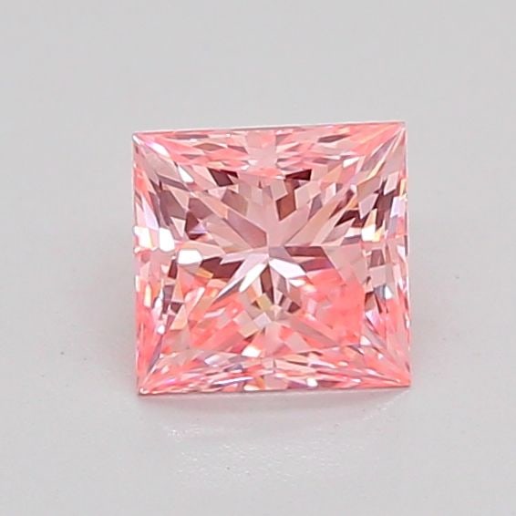 Loose Diamond - PRINCESS 0.77ct Fancy Intense Pink VVS2: Loose Diamond - PRINCESS 0.77ct Fancy Intense Pink VVS2 Source: This is a real non-mined Diamond that has been grown in a lab Shape: PRINCESS Carats: 0.77 Color: Fancy Intense Pink Certification: IGI