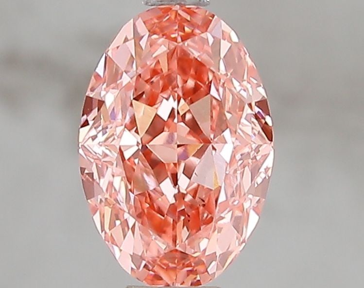 Loose Diamond - OVAL 1.24ct Fancy Vivid Pink VS1: Loose Diamond - OVAL 1.24ct Fancy Vivid Pink VS1 Source: This is a real non-mined Diamond that has been grown in a lab Shape: OVAL Carats: 1.24 Color: Fancy Vivid Pink Certification: IGI Video: