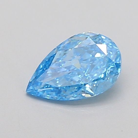 Loose Diamond - PEAR 0.62ct Fancy Vivid Blue VVS2: Loose Diamond - PEAR 0.62ct Fancy Vivid Blue VVS2 Source: This is a real non-mined Diamond that has been grown in a lab Shape: PEAR Carats: 0.62 Color: Fancy Vivid Blue Certification: IGI Video: