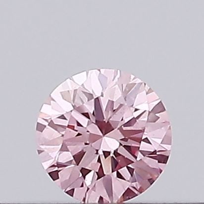 Loose Diamond - ROUND 0.12ct Fancy Vivid Pink SI1: Loose Diamond - ROUND 0.12ct Fancy Vivid Pink SI1 Source: This is a real non-mined Diamond that has been grown in a lab Shape: ROUND Carats: 0.12 Color: Fancy Vivid Pink Certification: IGI Video: