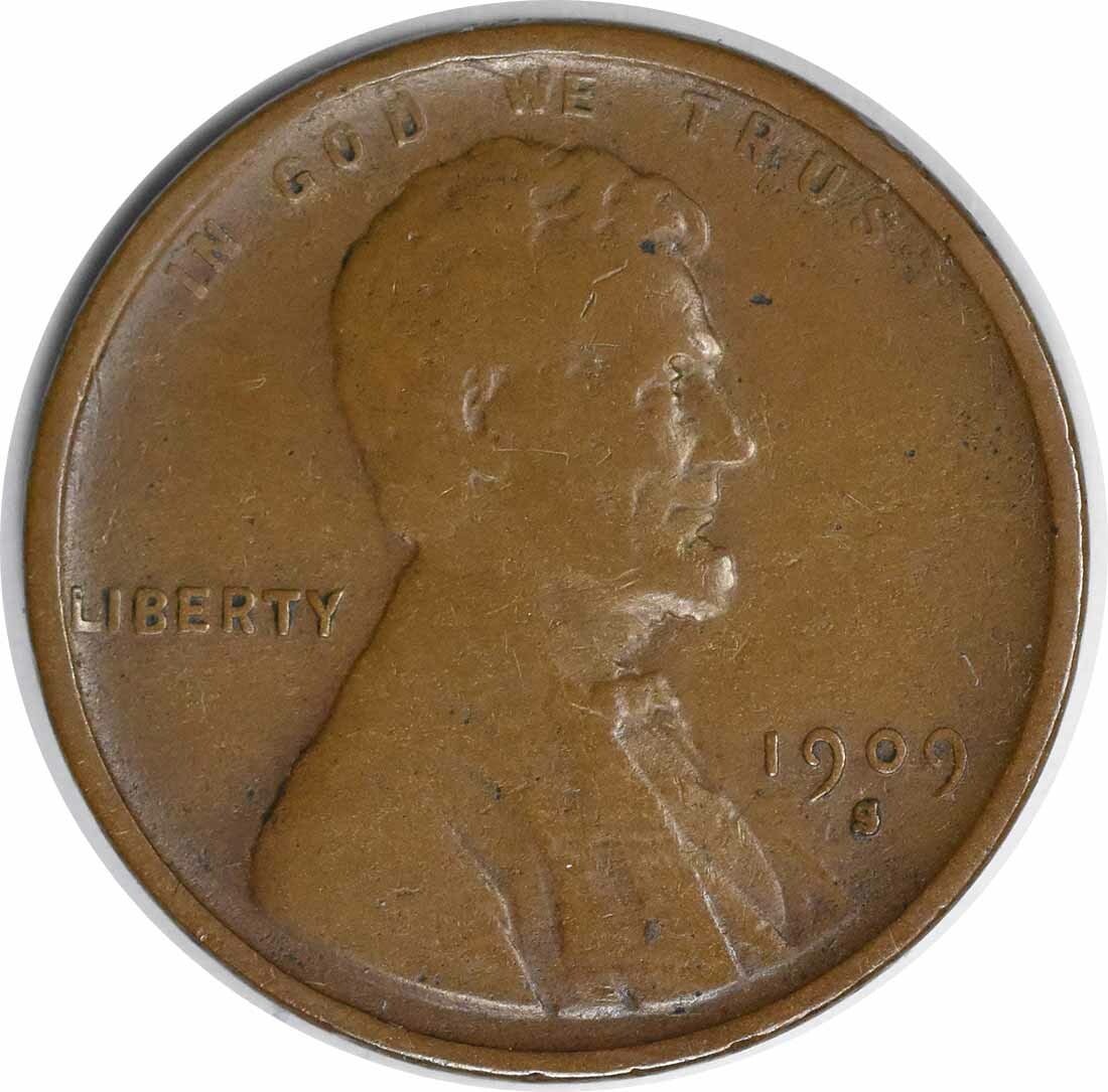 1909-S/S Lincoln Cent Horizontal S RPM 2 San Francisco Uncertified (1 of 2)