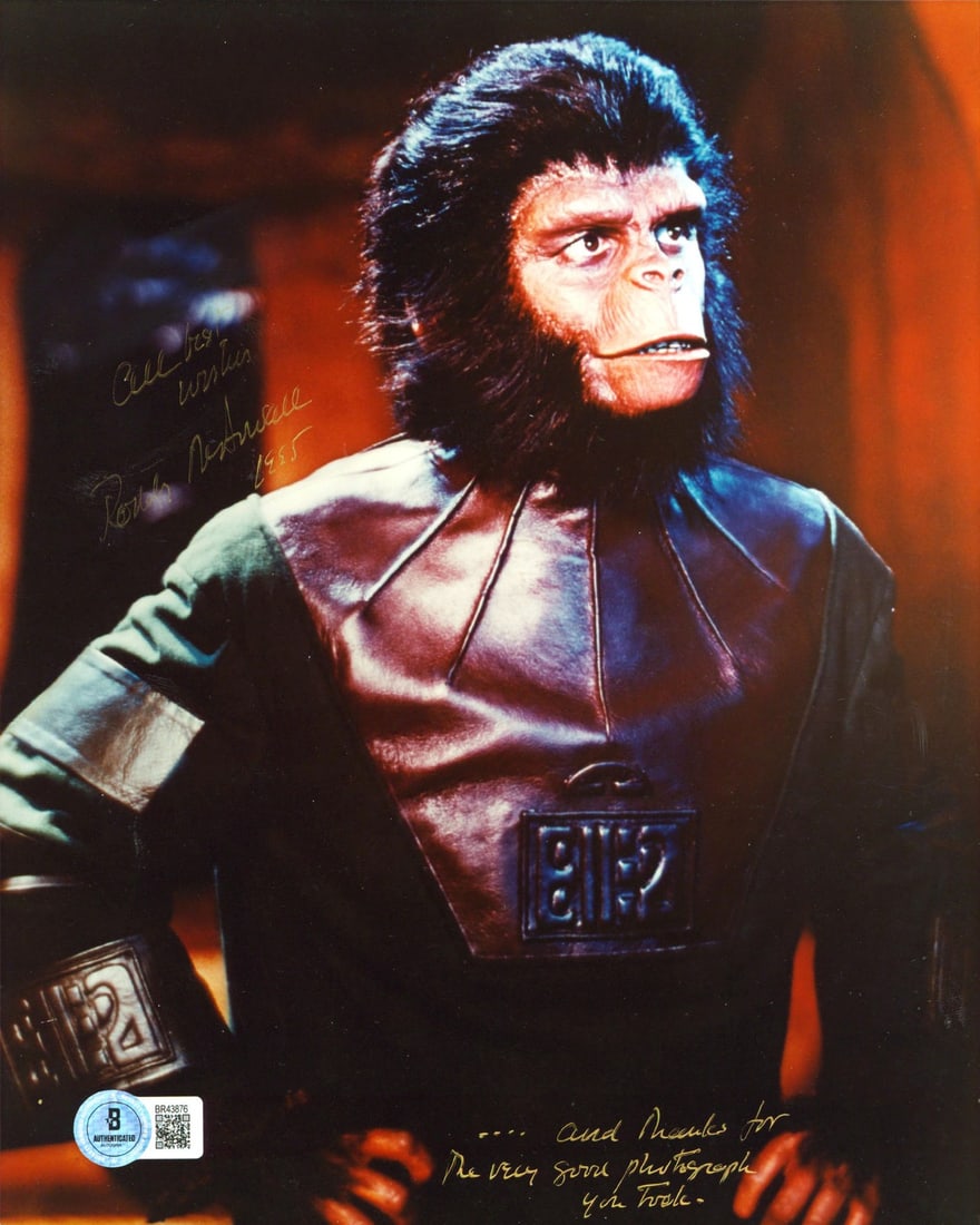 Roddy McDowall Signed 8x10 Planet Of The Apes Photo BAS Authentication (1 of 1)