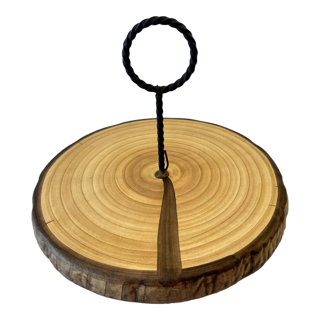 Grandjean Jourdan Faux Bois Cheese Platter Vallauris 1960s (1 of 10)