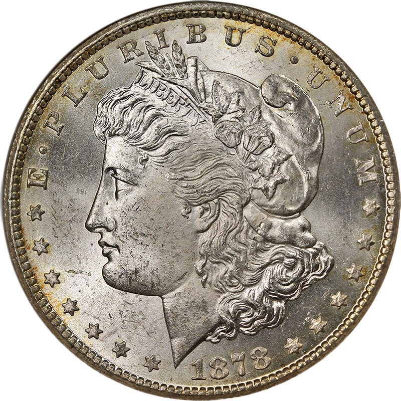 Carson City 1878 Morgan Dollar Silver ANACS MS63 Certified: Carson City 1878 Morgan Dollar Silver ANACS MS63 Certified This 1878-CC Morgan Silver Dollar is certified by ANACS with a grade of MS63. Struck at the Carson City Mint, the coin is composed of 90% sil