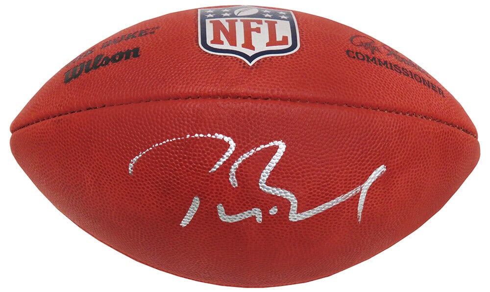 Tom Brady Signed Wilson Duke NFL Football with Fanatics COA (1 of 1)
