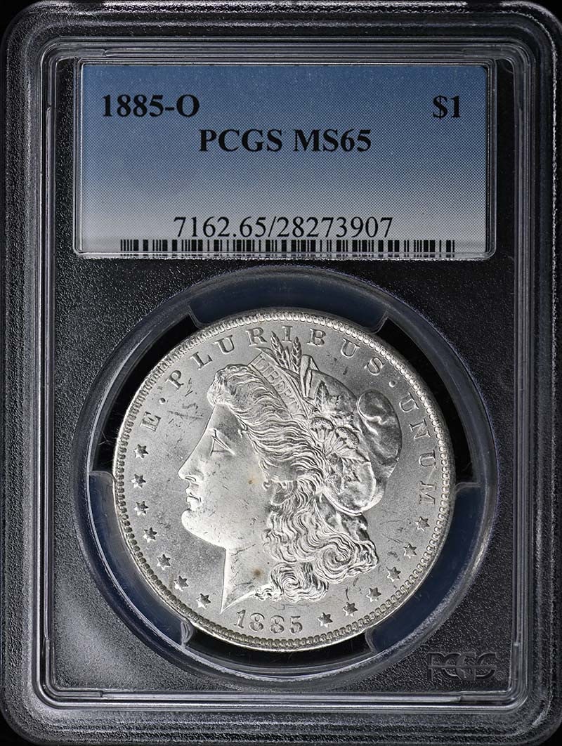 1885-O Morgan Dollar PCGS MS65 Uncirculated New Orleans (1 of 2)