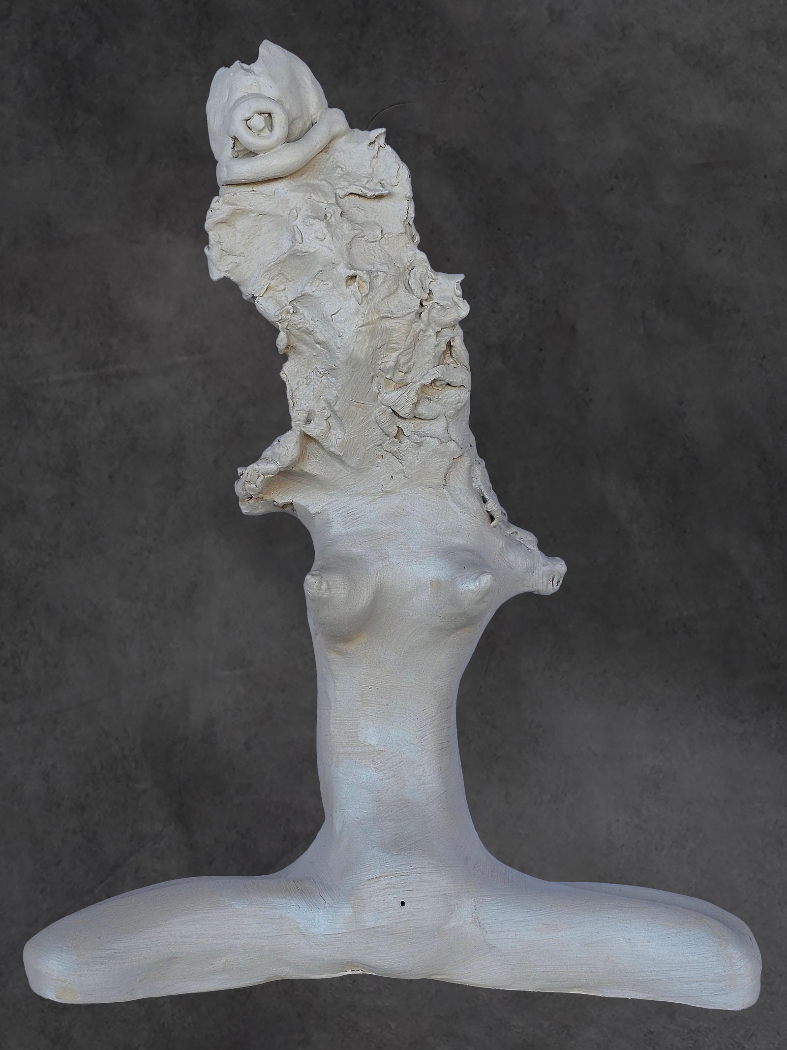 Lika Brutyan Self-Fish No 3 Ceramic Sculpture 13 x 11 Contemporary Art (1 of 8)