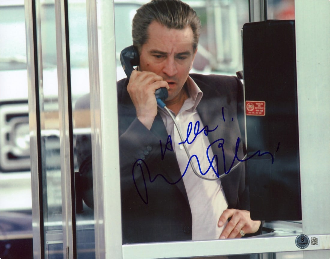 Robert DeNiro Goodfellas Signed 11x14 Photo Gem Mint 10 BAS (1 of 2)