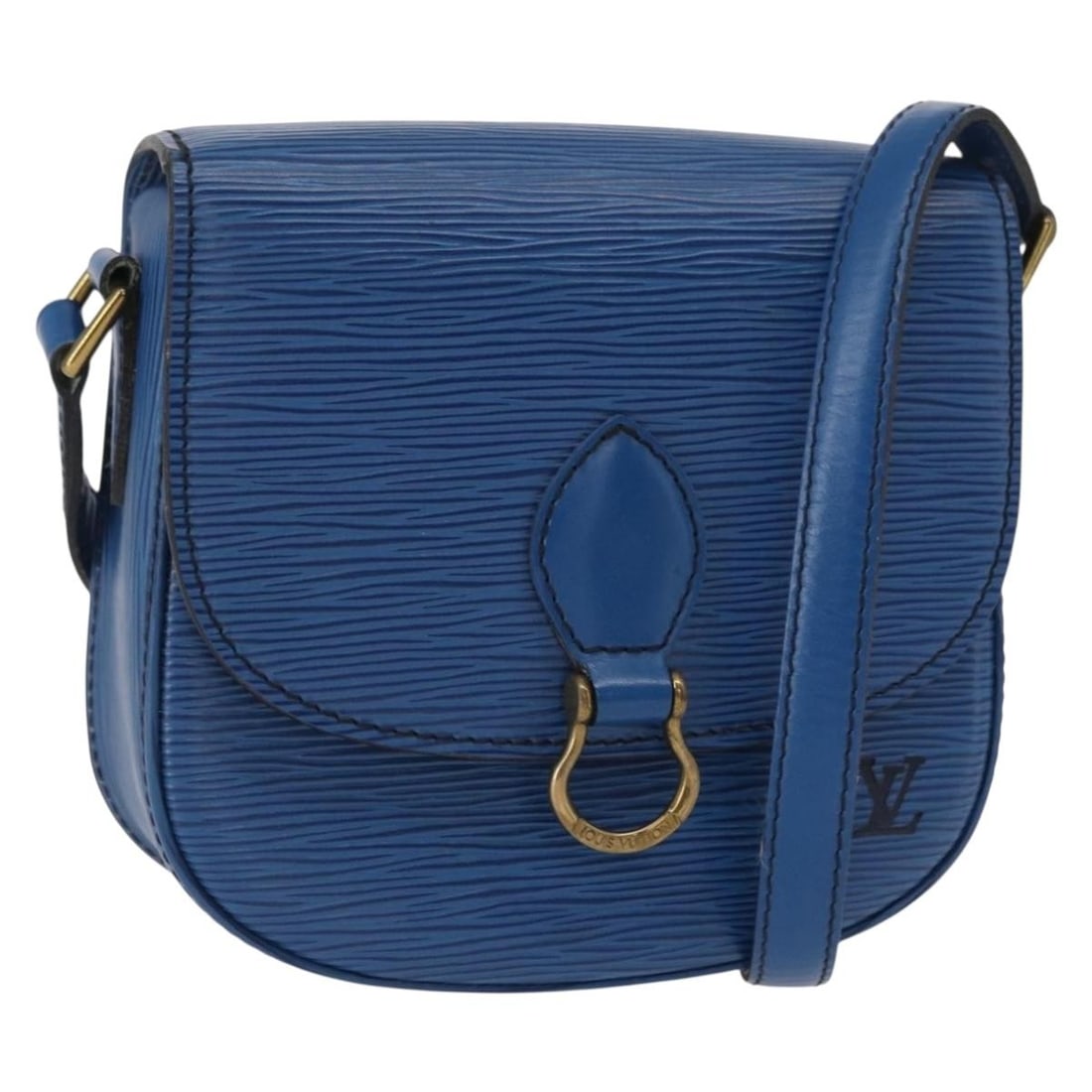 Louis Vuitton Epi Saint Cloud PM Shoulder Bag Blue M52195 Authentic: Louis Vuitton Epi Saint Cloud PM Shoulder Bag Blue M52195 Authentic Elevate your accessory game with the LOUIS VUITTON Epi Saint Cloud PM Shoulder Bag, a stylish and functional piece crafted from prem