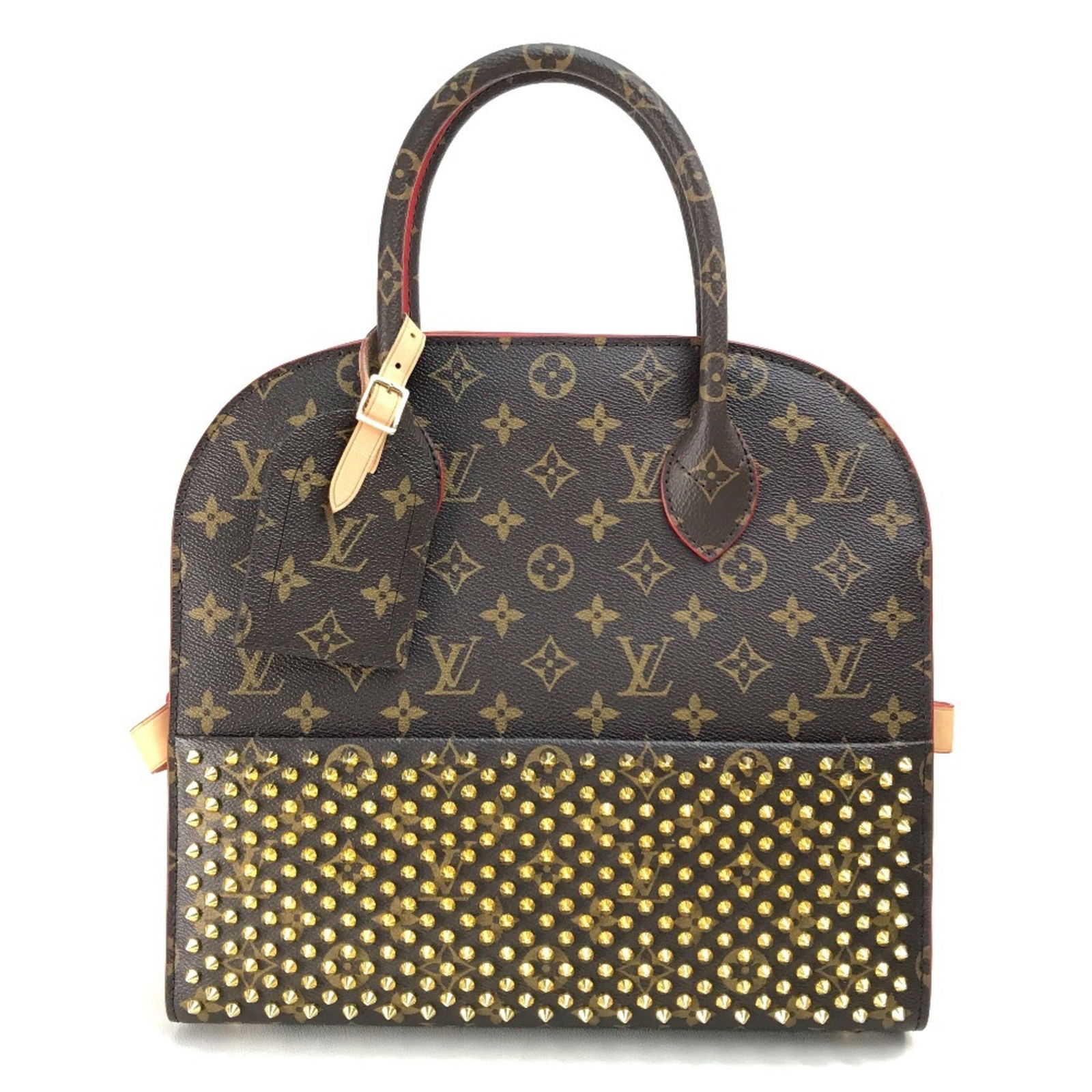 Louis Vuitton Iconoclasts Brown Canvas Bag 29cm x 31cm x 11.5cm: Louis Vuitton Iconoclasts Brown Canvas Bag 29cm x 31cm x 11.5cm This Louis Vuitton Iconoclasts bag is crafted from brown canvas and features a spacious design. Made in Italy, it is designed for women