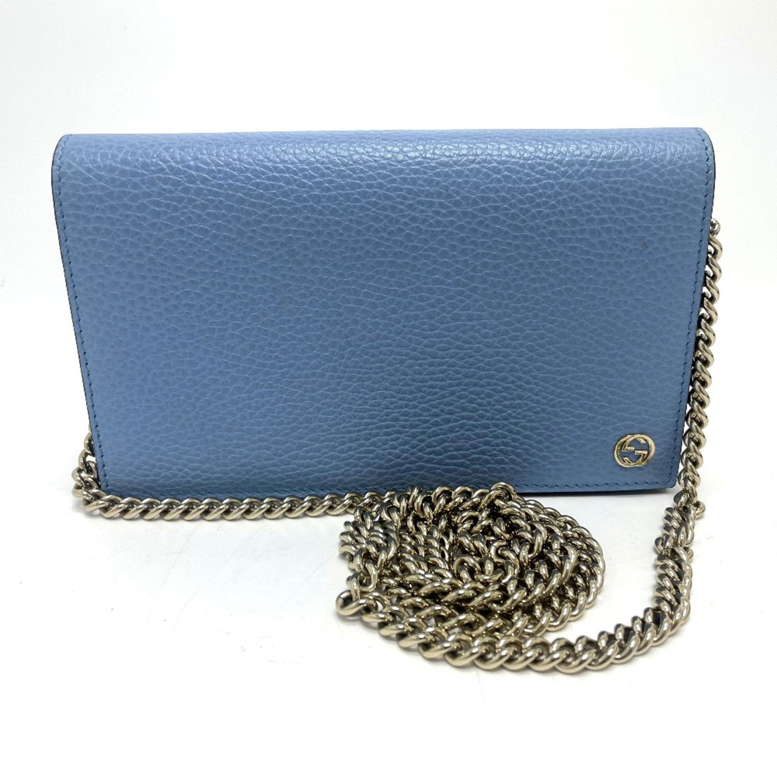 Blue Leather Gucci Betty Long Wallet for Women (1 of 1)
