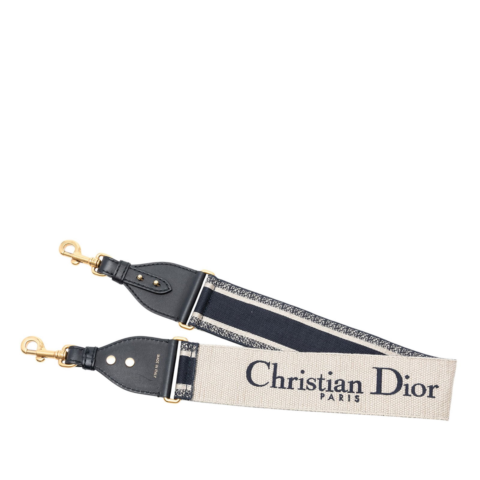 Dior Embroidered Canvas Logo Shoulder Strap Blue Fabric Italy: Dior Embroidered Canvas Logo Shoulder Strap Blue Fabric Italy Elevate your accessory game with this Dior Embroidered Canvas Logo Shoulder Strap. Crafted from durable canvas with elegant leather trim,