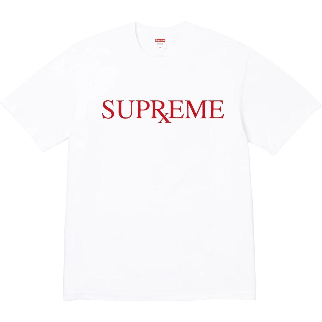 Supreme RX Graphic White Cotton Short Sleeve T-Shirt Medium (1 of 1)