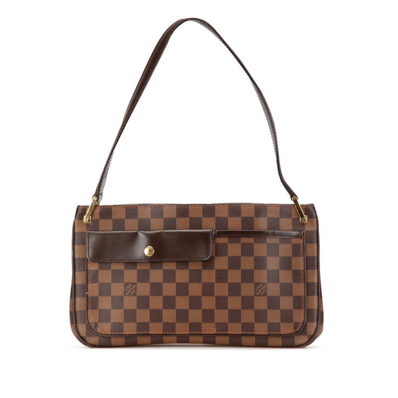 Louis Vuitton Aubagne brown canvas and leather handbag from France: Louis Vuitton Aubagne brown canvas and leather handbag from France The Louis Vuitton Aubagne is a women's handbag crafted from canvas and leather in a classic brown color. This piece features dimensio