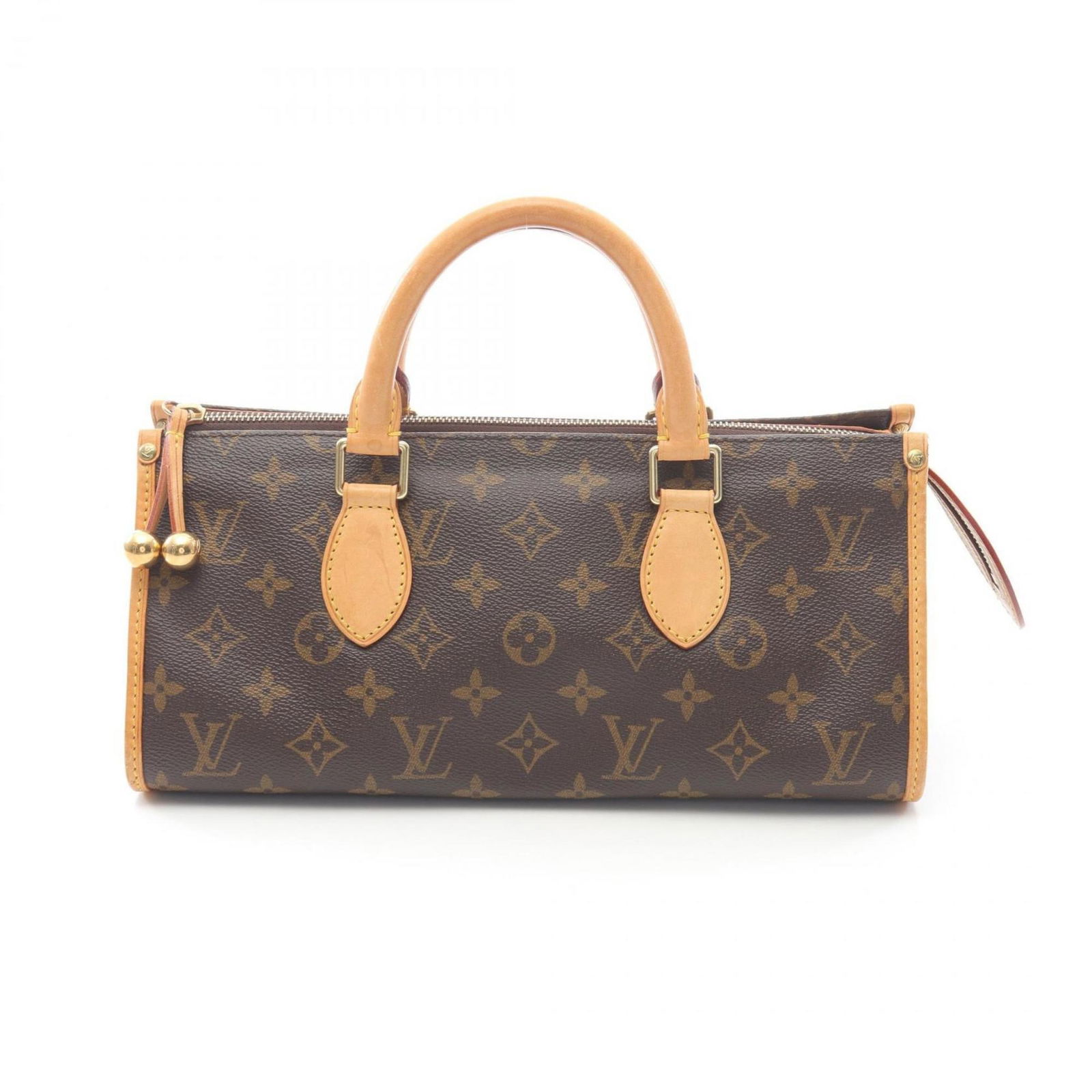 Louis Vuitton Popincourt Brown Canvas Leather Shoulder Bag: Louis Vuitton Popincourt Brown Canvas Leather Shoulder Bag This Louis Vuitton Popincourt handbag features a classic brown canvas and leather construction. Designed for women, it offers a spacious inte