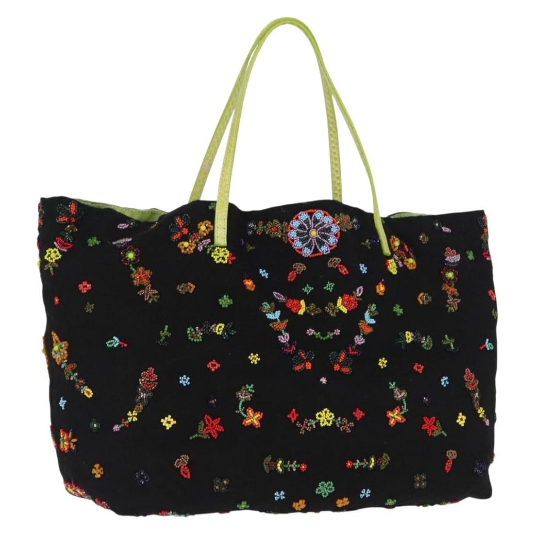 FENDI Canvas Black and Silver Italian Tote Shoulder Bag: FENDI Canvas Black and Silver Italian Tote Shoulder Bag This FENDI tote bag is crafted from black and silver canvas, offering a stylish and versatile accessory. Made in Italy, it features a spacious i