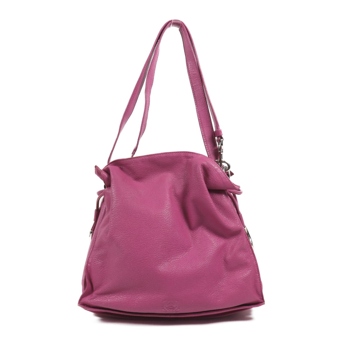 LOEWE Purple Calfskin Leather Shoulder Bag (1 of 18)