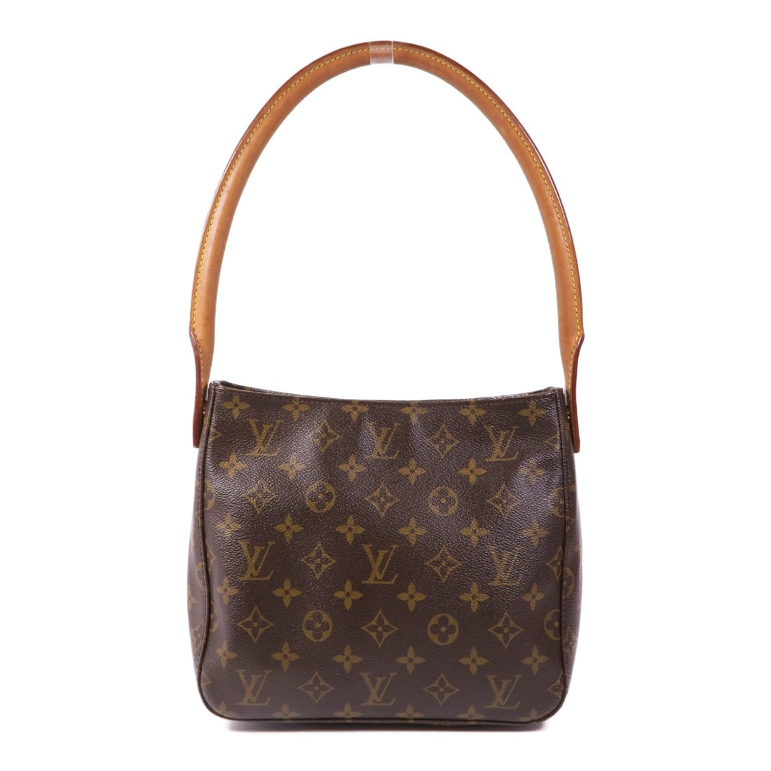 LOUIS VUITTON Looping MM Shoulder Bag M51146 Monogram Brown GHW (1 of 15)