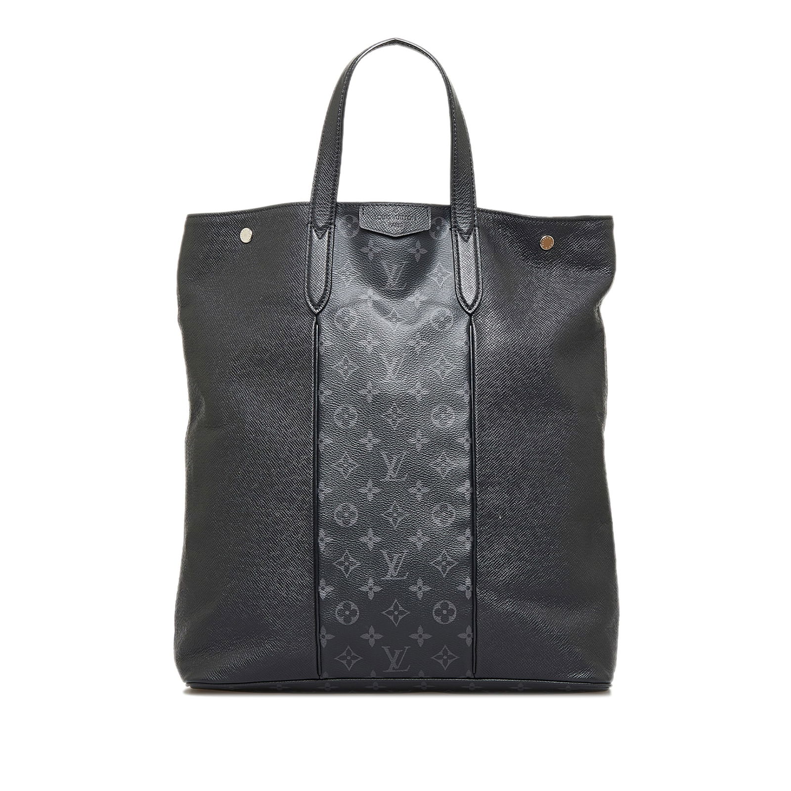 Louis Vuitton Taigarama Outdoor Tote Black Leather with Detachable Strap: Louis Vuitton Taigarama Outdoor Tote Black Leather with Detachable Strap Introducing the Louis Vuitton Taigarama Outdoor Tote, a sophisticated blend of functionality and style. This tote features a du