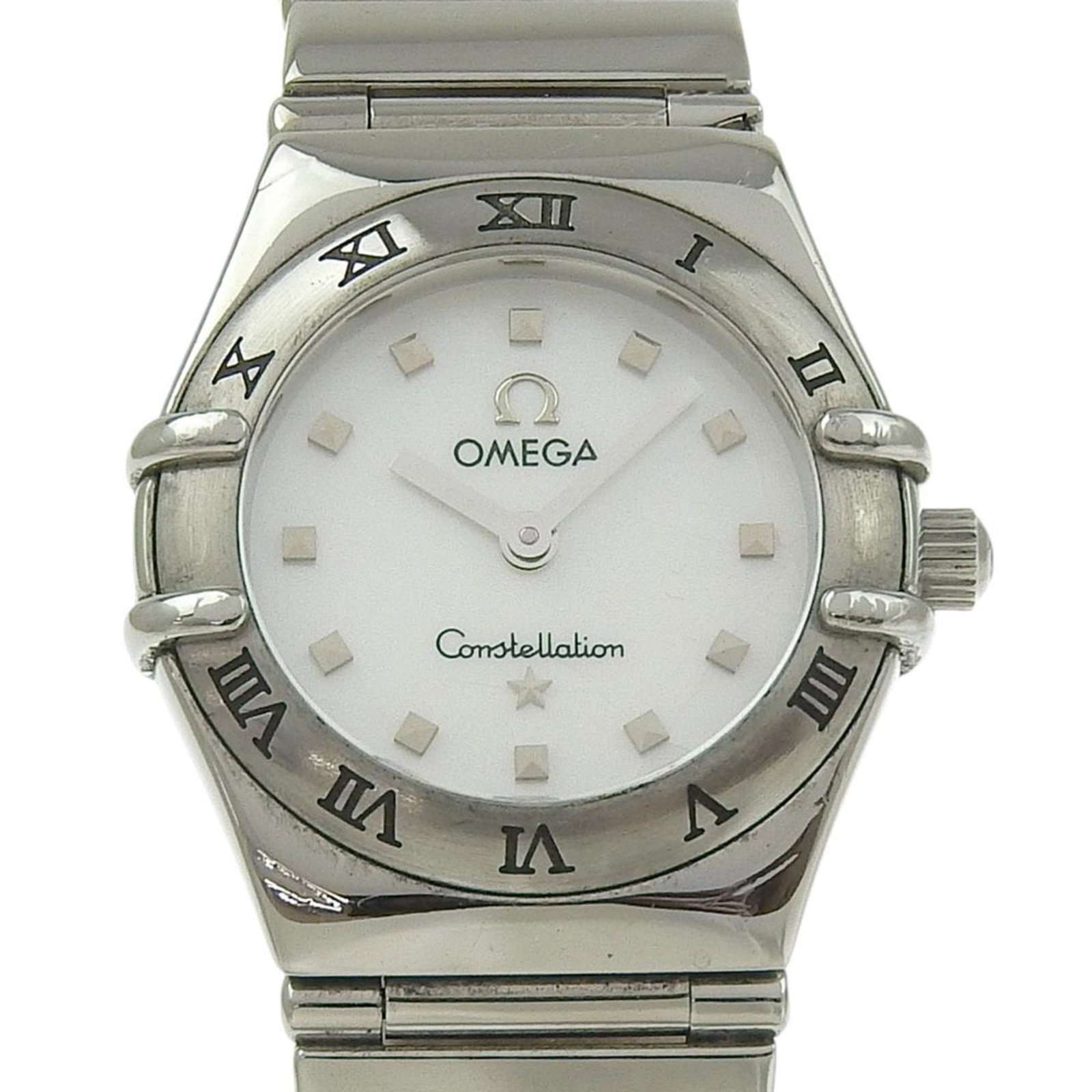 Steel Omega Constellation Women's Watch 23mm White Dial (1 of 1)