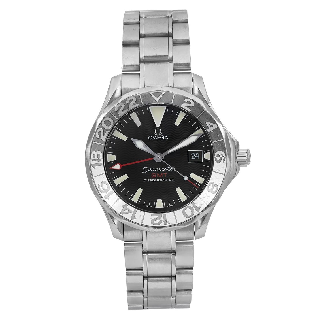 Omega Seamaster GMT 50th Anniversary Men's Watch 2234.50.00 Black Dial Stainless Steel (1 of 6)