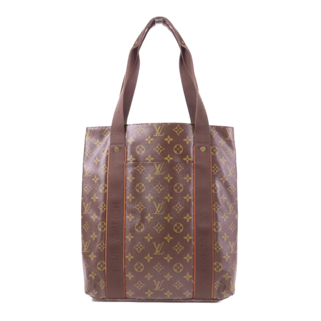 Louis Vuitton Cabas Beaubourg Shoulder Tote Bag M53013 Brown PVC: Louis Vuitton Cabas Beaubourg Shoulder Tote Bag M53013 Brown PVC This stylish Louis Vuitton Cabas Beaubourg Shoulder Tote Bag is crafted from durable PVC coated canvas in a sophisticated brown monogra