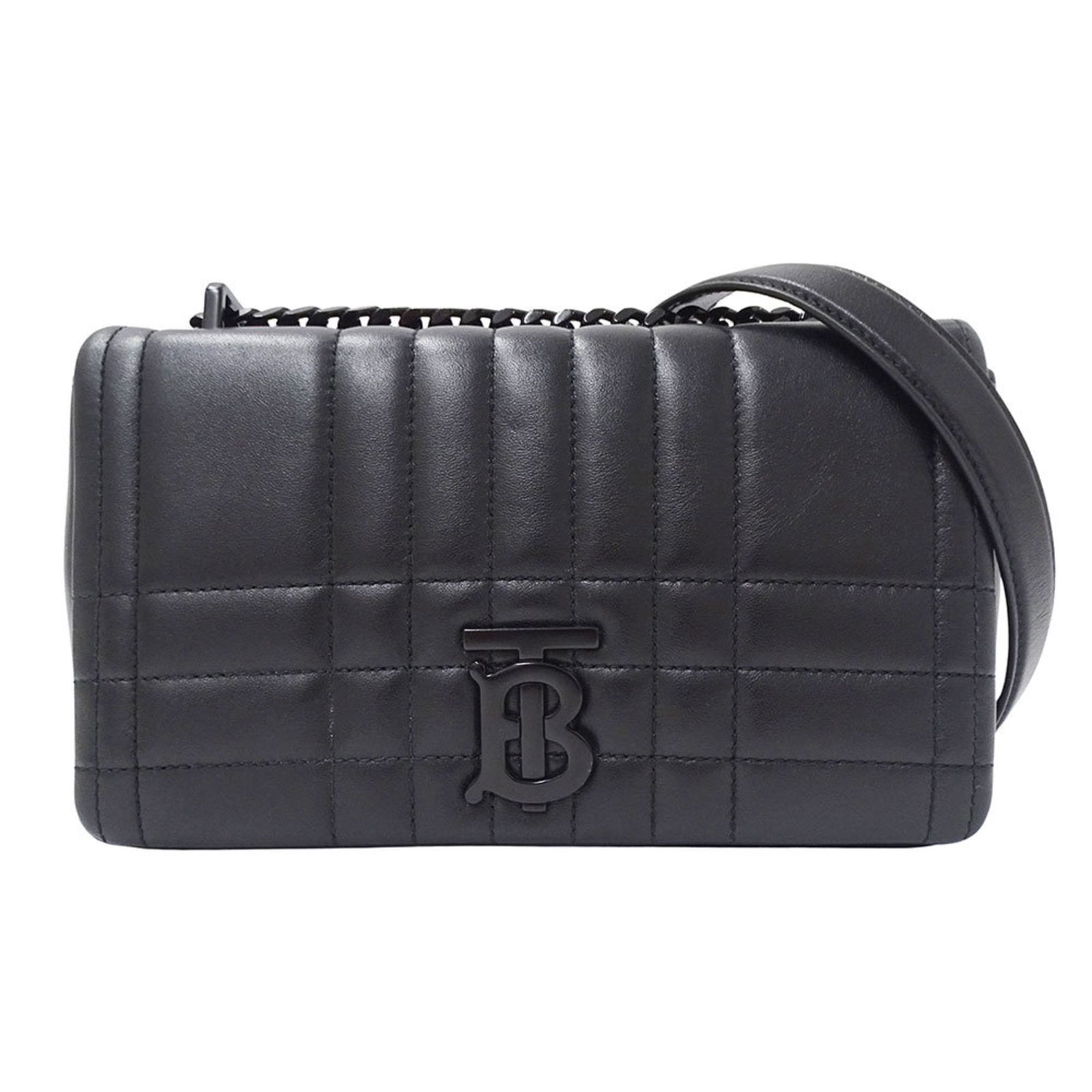 Black Leather Burberry Women's Bag Made in Italy (1 of 1)