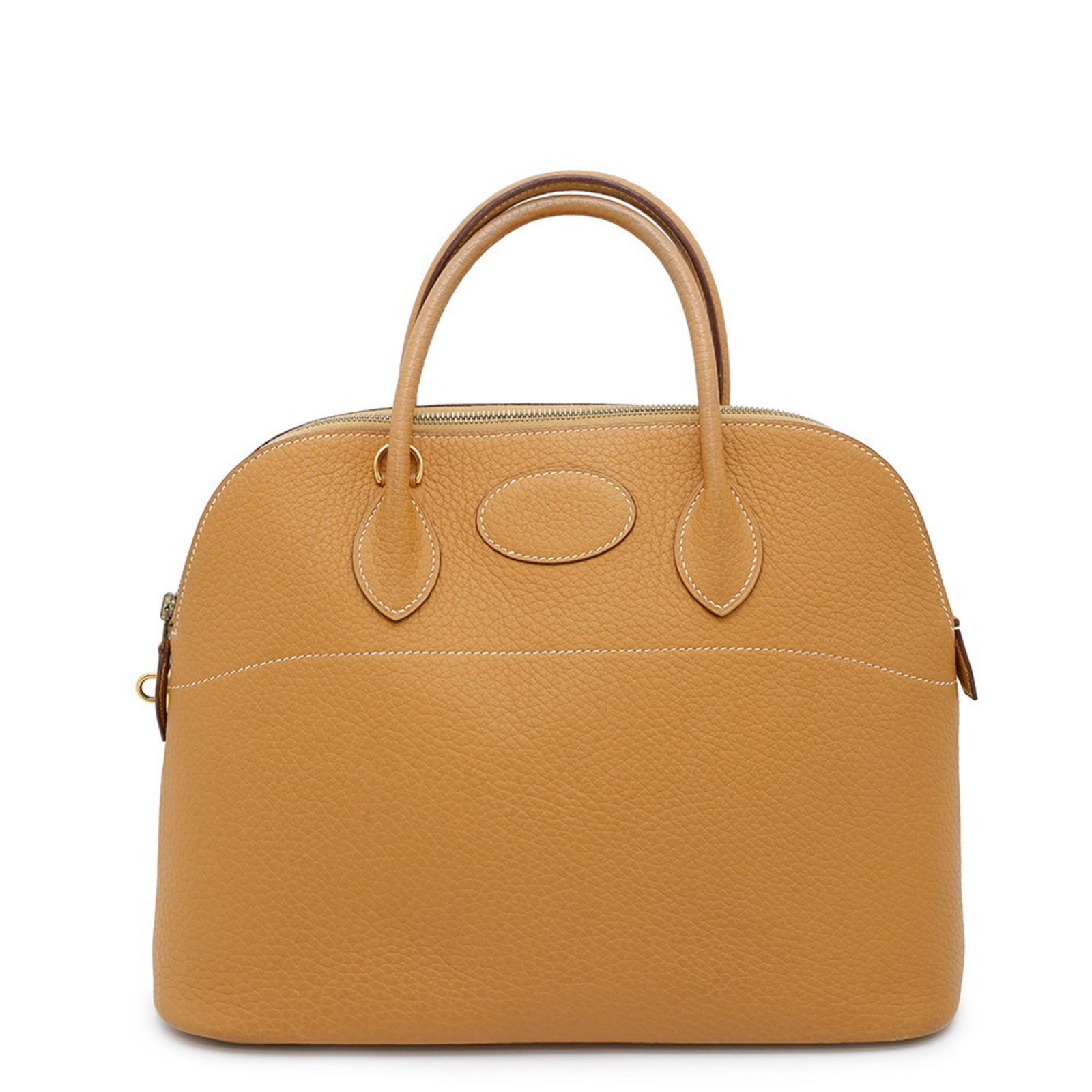 Camel Leather Bolide Bag 27cm by Hermes France (1 of 1)
