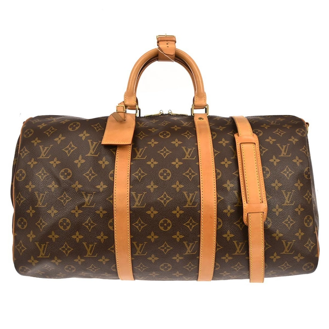 Keepall Bandouliere 50 Monogram Canvas Duffle by Louis Vuitton M41416 (1 of 10)
