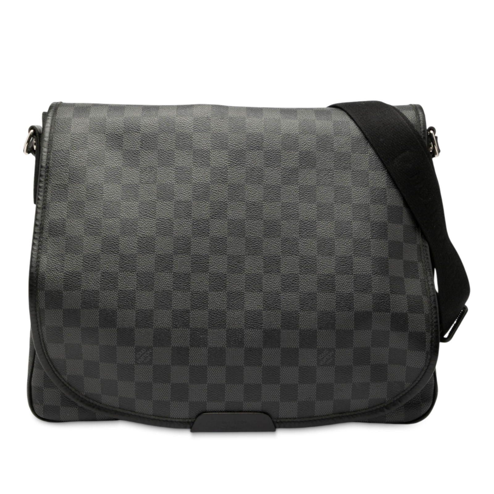 Louis Vuitton Damier Graphite Daniel GM Bag with Leather Trim (1 of 7)