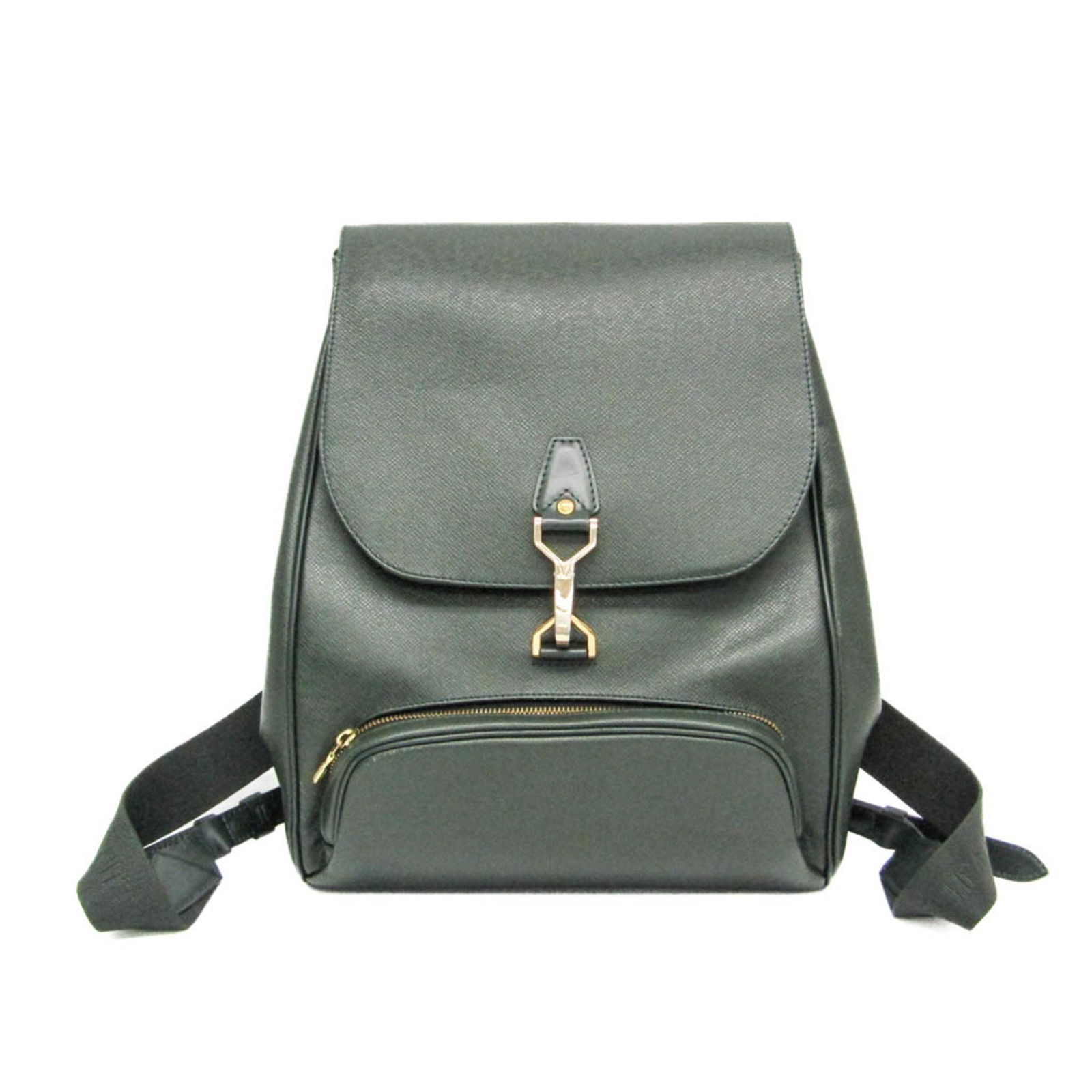 Green Leather Cassiar Bag by Louis Vuitton France (1 of 1)