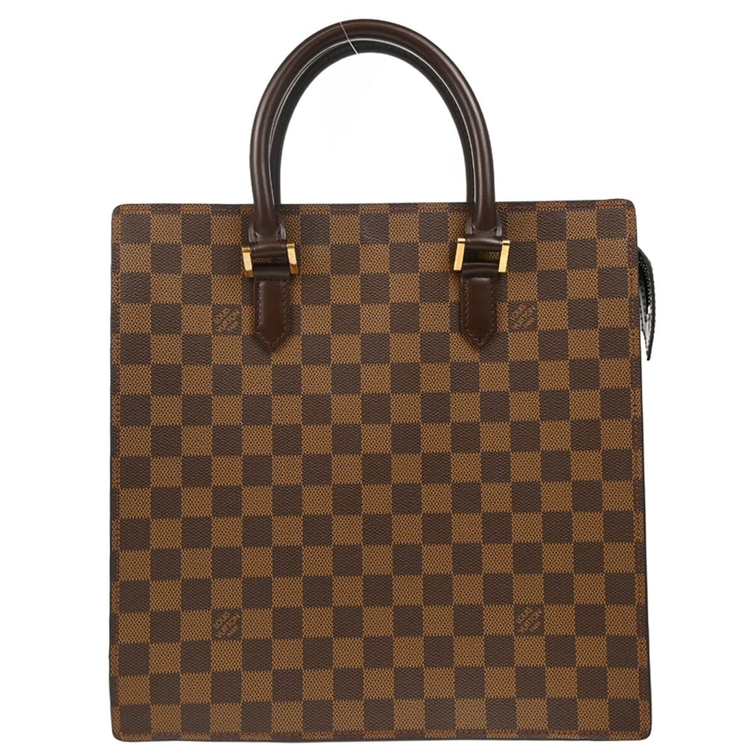 Louis Vuitton Damier Venice PM Tote Handbag N51145 Brown Canvas (1 of 10)