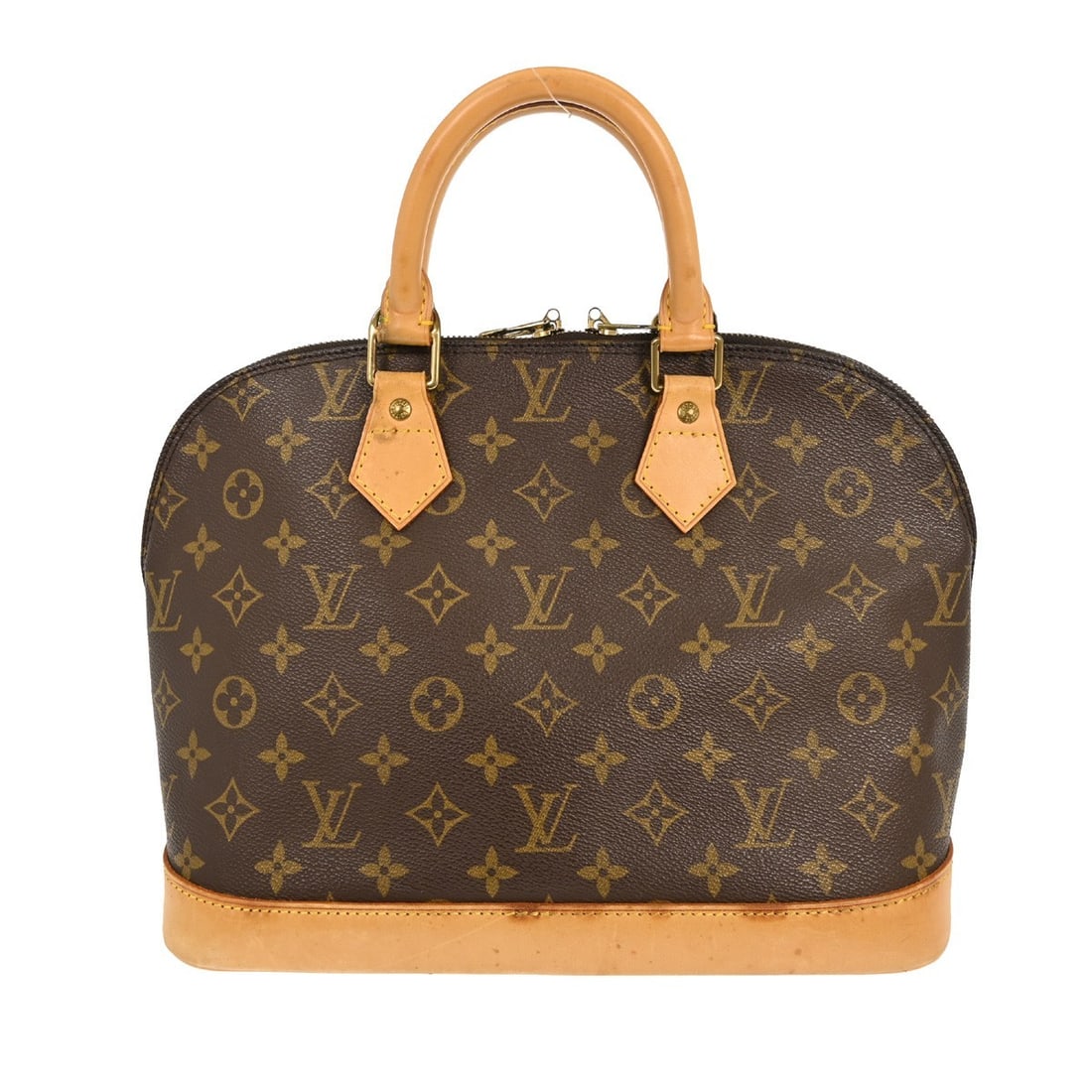 Louis Vuitton Alma Monogram Canvas Medium Brown Handbag M51130 (1 of 8)