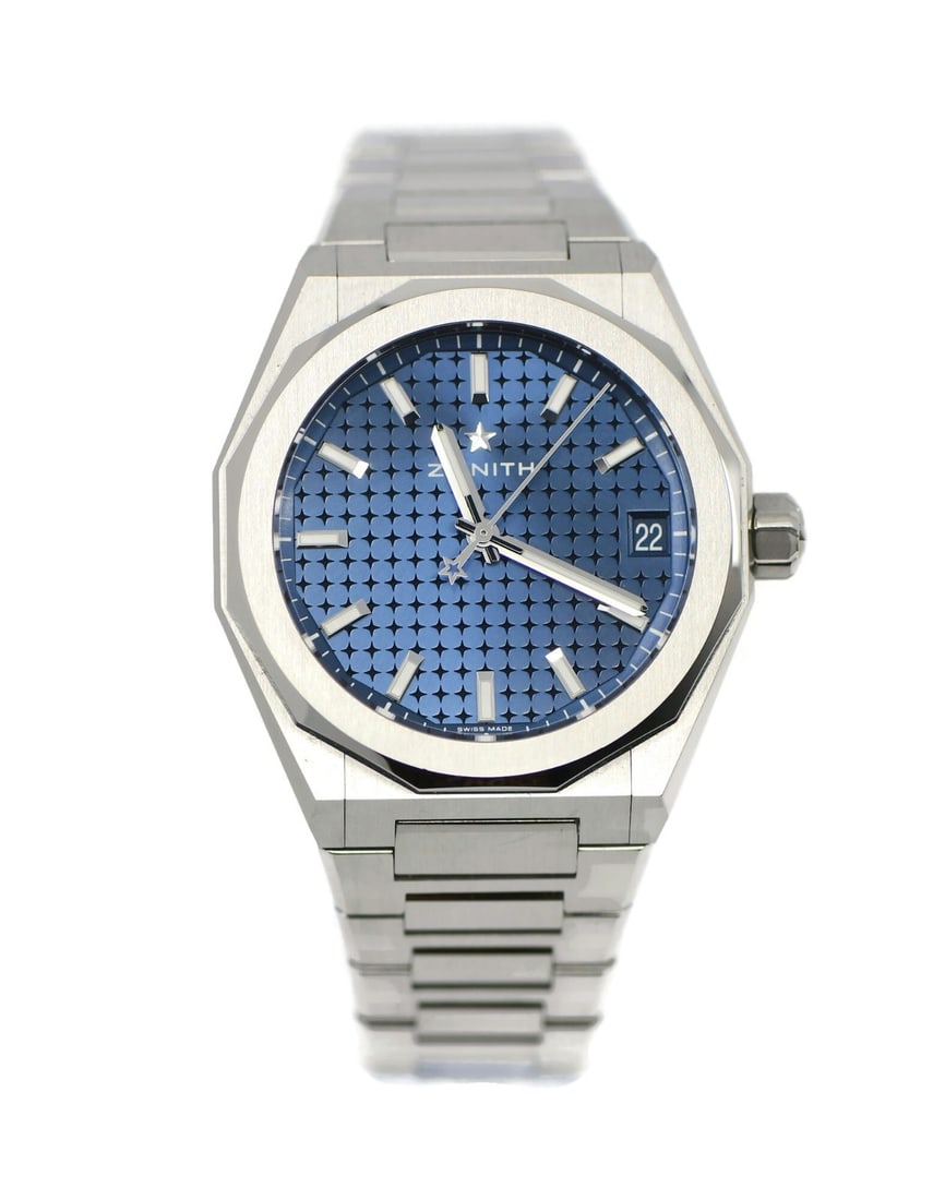 Zenith Defy Skyline Automatic Stainless Steel Watch 03.9400.670: Zenith Defy Skyline Automatic Stainless Steel Watch 03.9400.670 Introducing the Zenith Defy Skyline Stainless Steel Watch, a stunning timepiece that combines elegance with precision. This wristwatch f