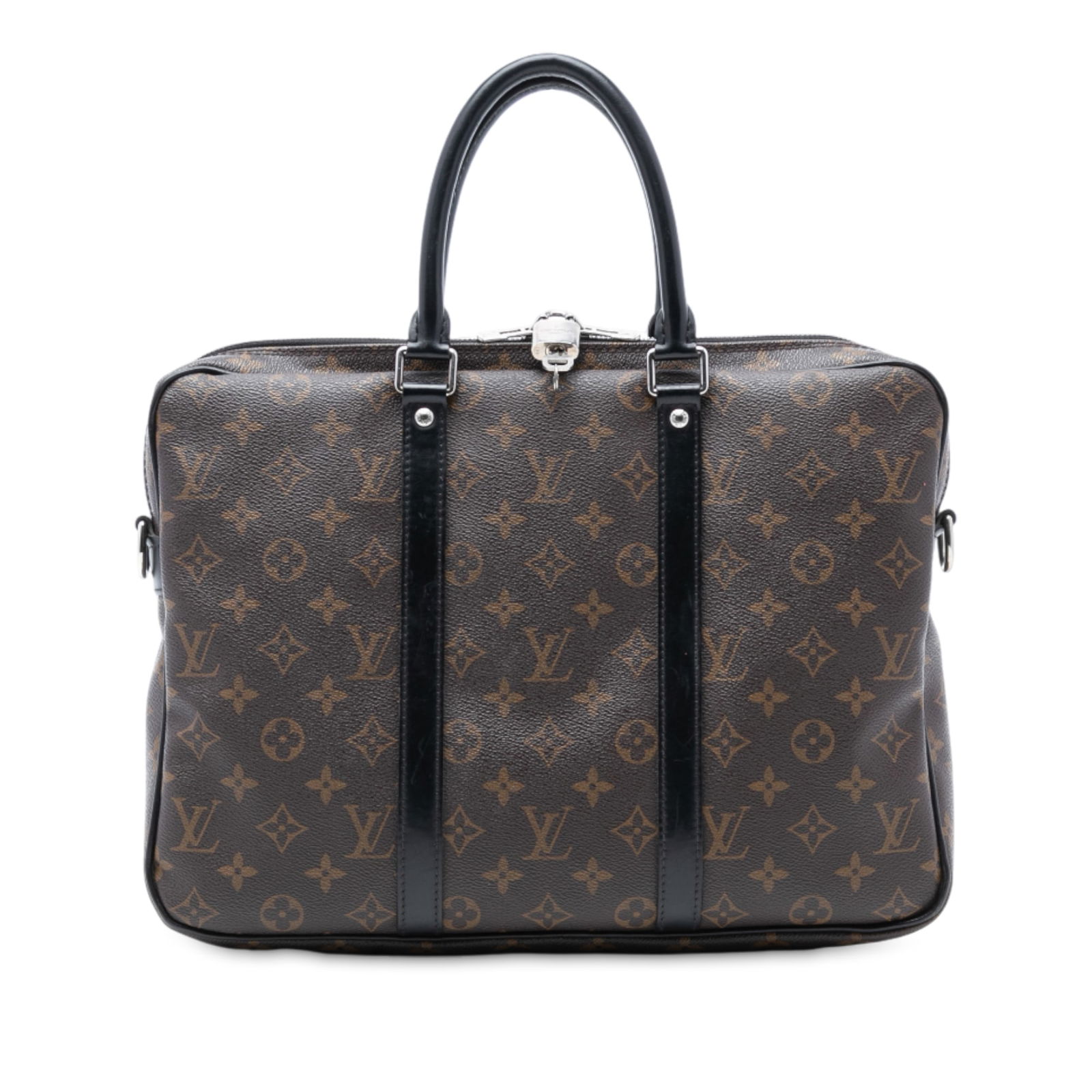 Louis Vuitton Monogram Macassar Porte Documents Voyage Bag: Louis Vuitton Monogram Macassar Porte Documents Voyage Bag The Louis Vuitton Monogram Macassar Porte Documents Voyage is a stylish and functional document holder crafted from durable monogram canvas w