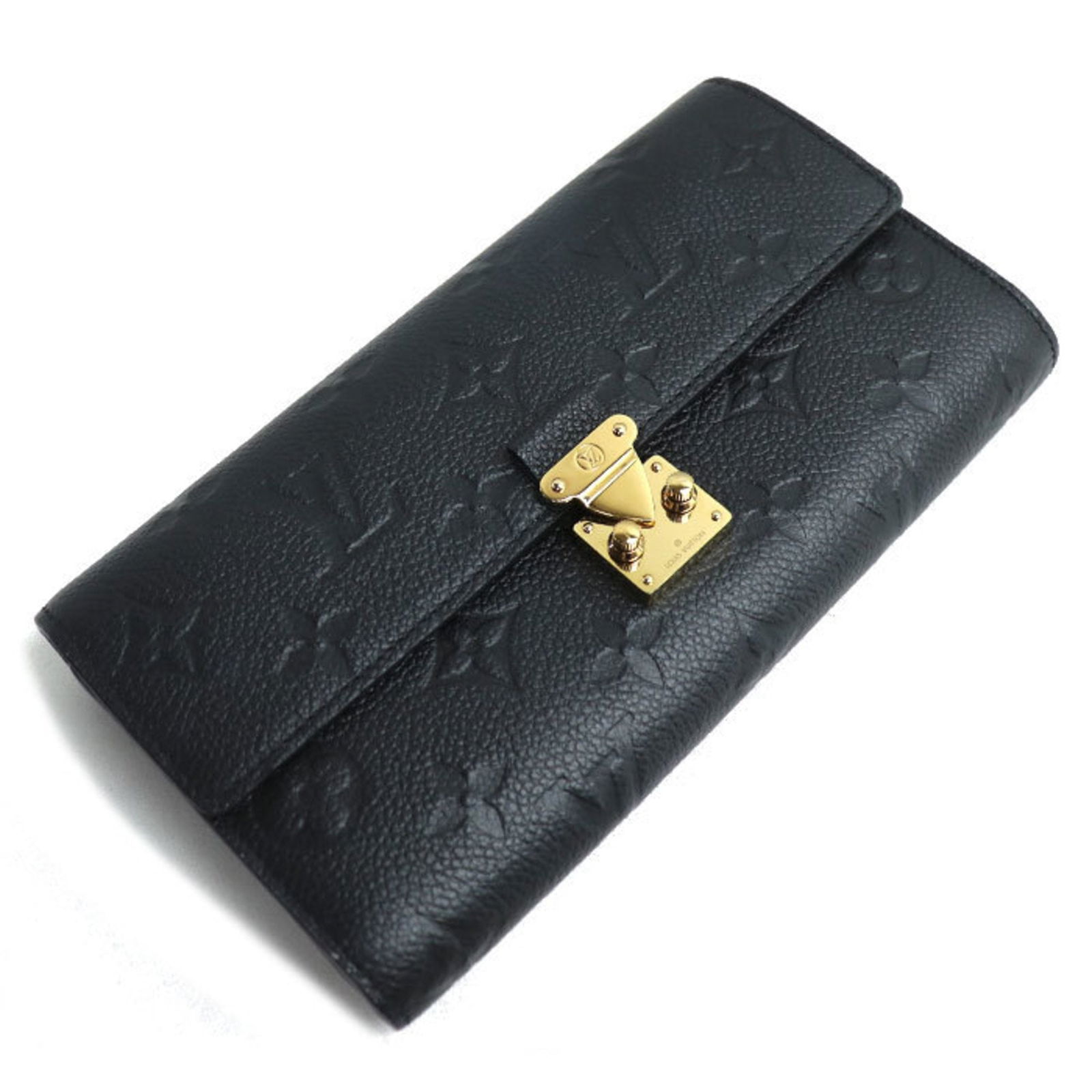 Black Leather Sarah Wallet by Louis Vuitton (1 of 1)