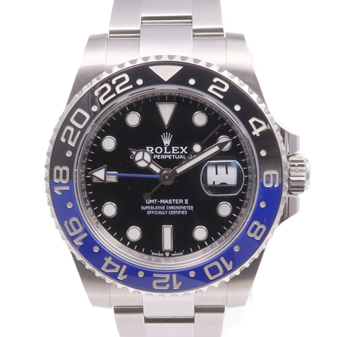 Rolex GMT Master II 126170BLNR Black Dial Stainless Steel Automatic Watch (1 of 16)