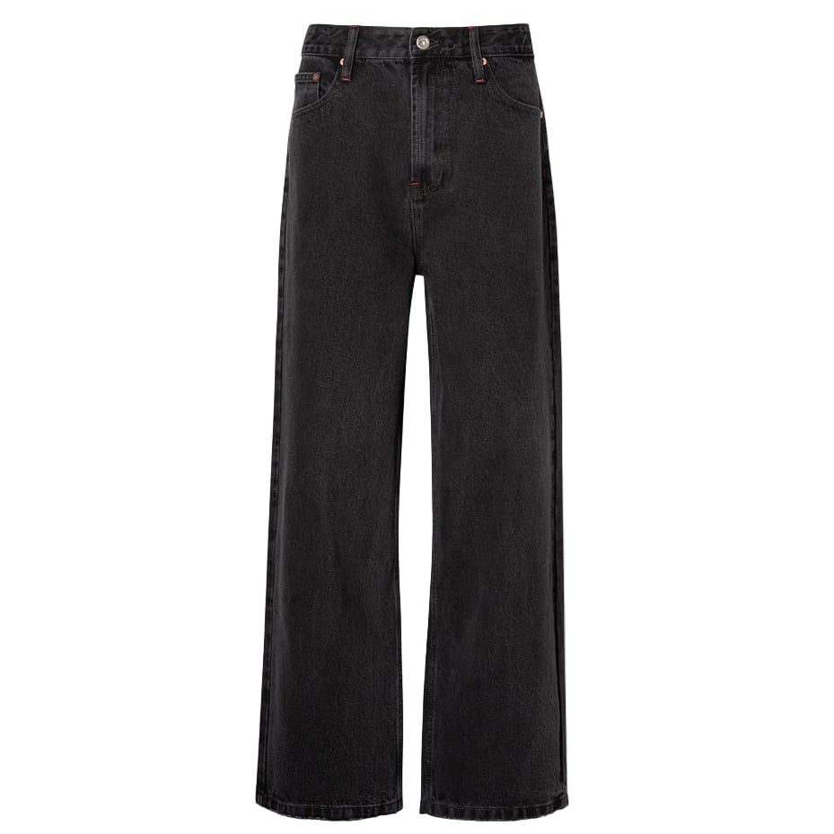 Baggy Washed Black Denim Pants by Elwood in Relaxed Fit (1 of 1)