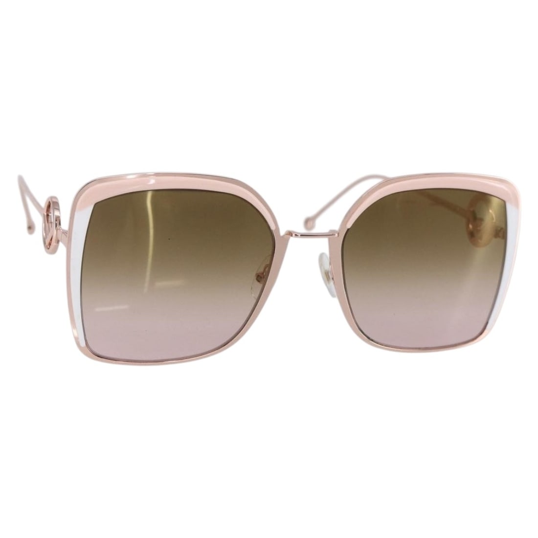 FENDI Pink Plastic Sunglasses Made in Italy (1 of 10)