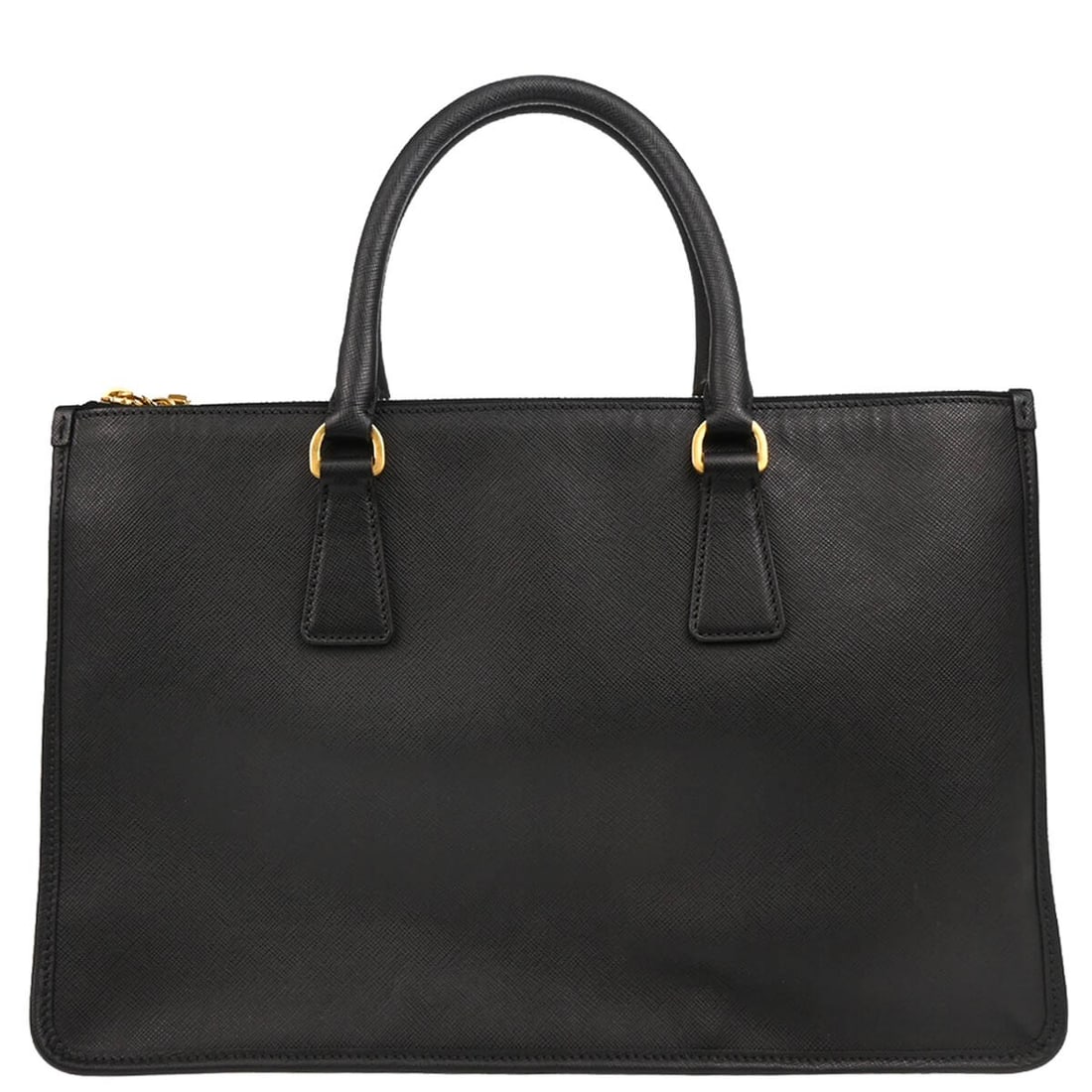 Prada Black Leather Top Handle Handbag BN2136: Prada Black Leather Top Handle Handbag BN2136 This Prada Black Leather Handbag is a stylish and versatile accessory, perfect for casual occasions. With a medium size, it features a sleek black leather