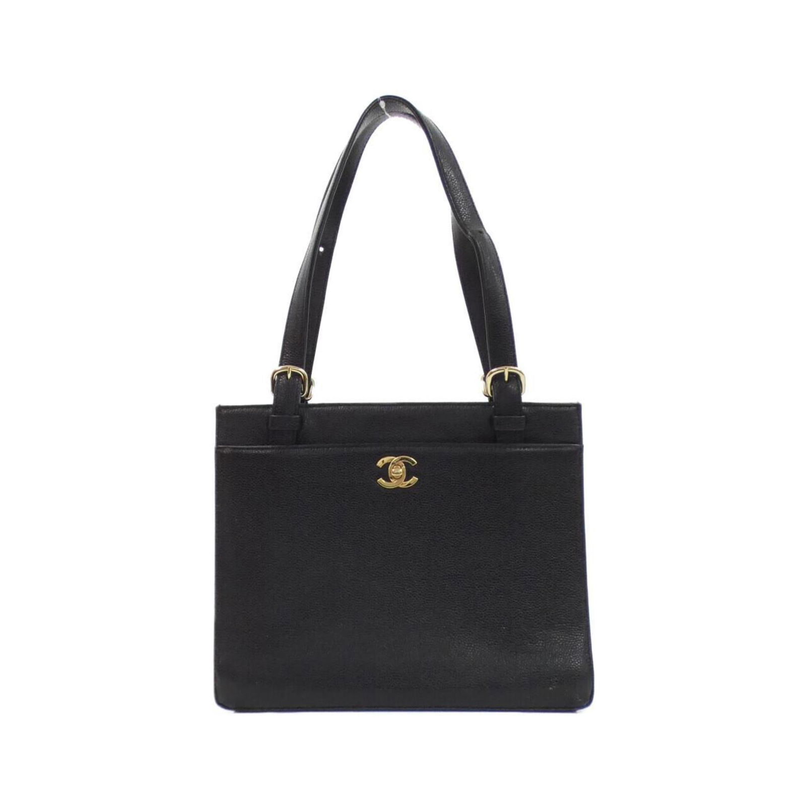 Black Leather Chanel Petite Shopping Tote Bag from France: Black Leather Chanel Petite Shopping Tote Bag from France The Chanel Petite Shopping Tote is a stylish handbag crafted from black leather. Designed for women, this tote features a classic silhouette w
