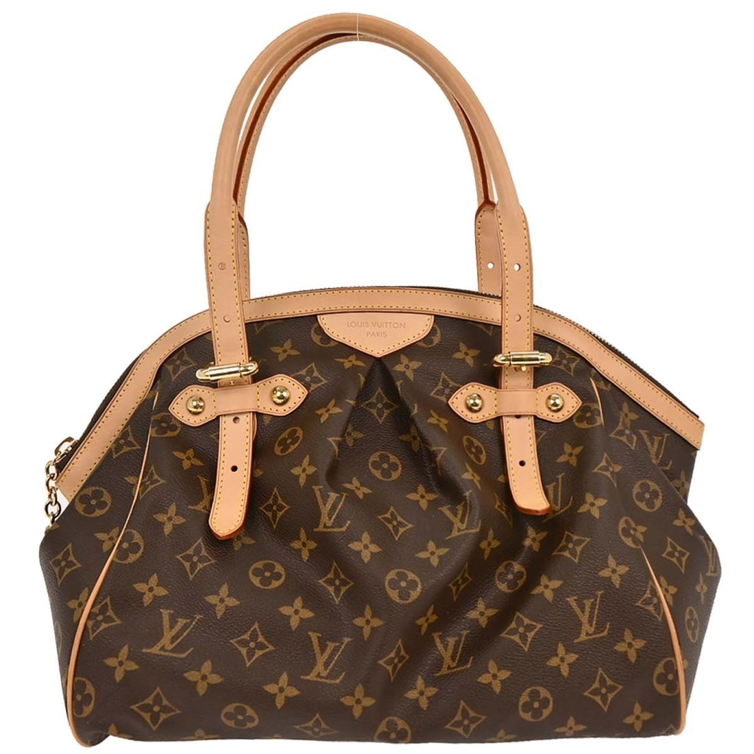 Louis Vuitton Monogram Tivoli GM Handbag M40144 Large Tote: Louis Vuitton Monogram Tivoli GM Handbag M40144 Large Tote The Louis Vuitton Monogram Tivoli GM Handbag is a stylish and practical choice for any fashion enthusiast. This large hand tote bag features