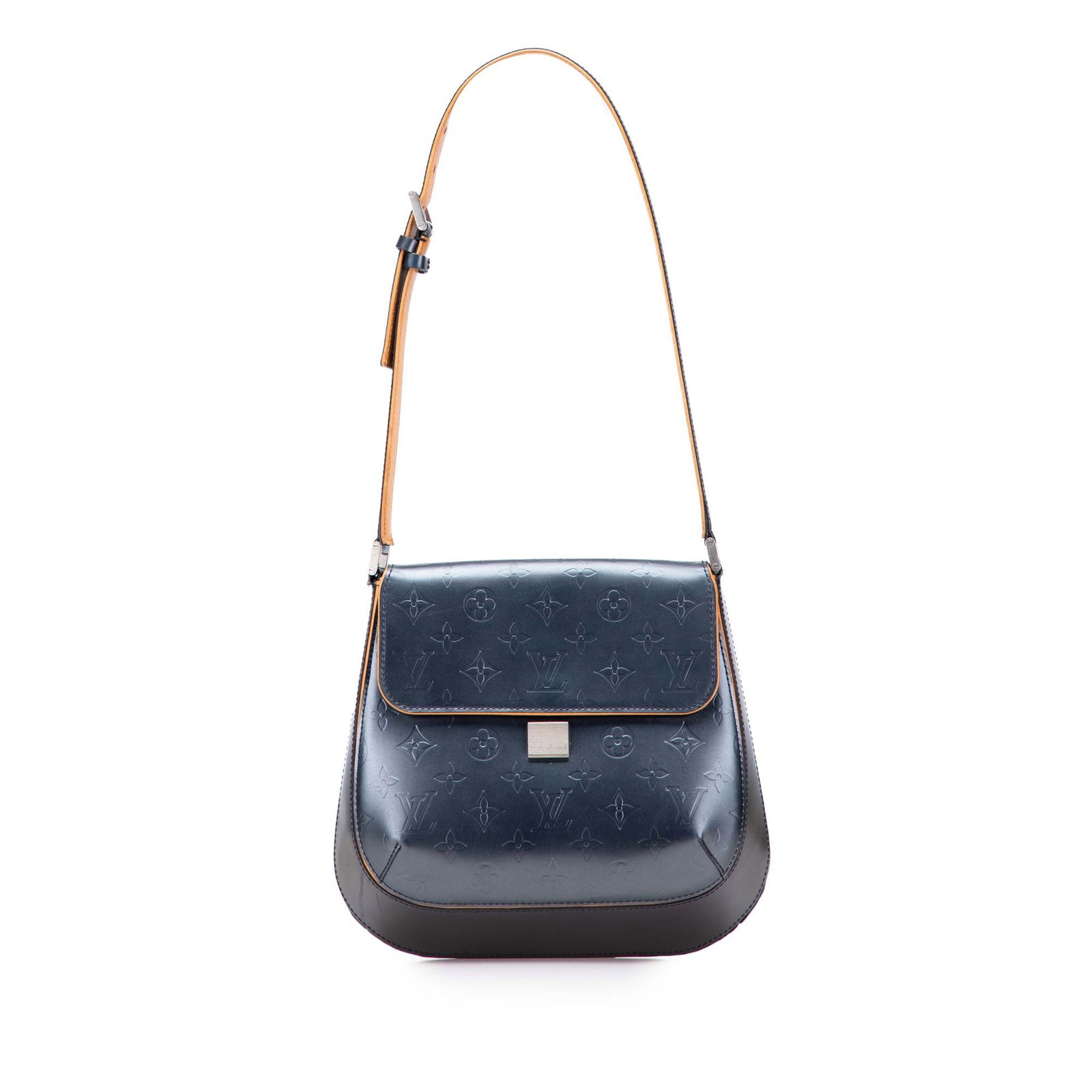 Louis Vuitton Monogram Mat Webster Street Leather Bag Blue: Louis Vuitton Monogram Mat Webster Street Leather Bag Blue The Louis Vuitton Monogram Mat Webster Street Bag is a stylish accessory crafted from luxurious monogram mat leather. This functional bag fea