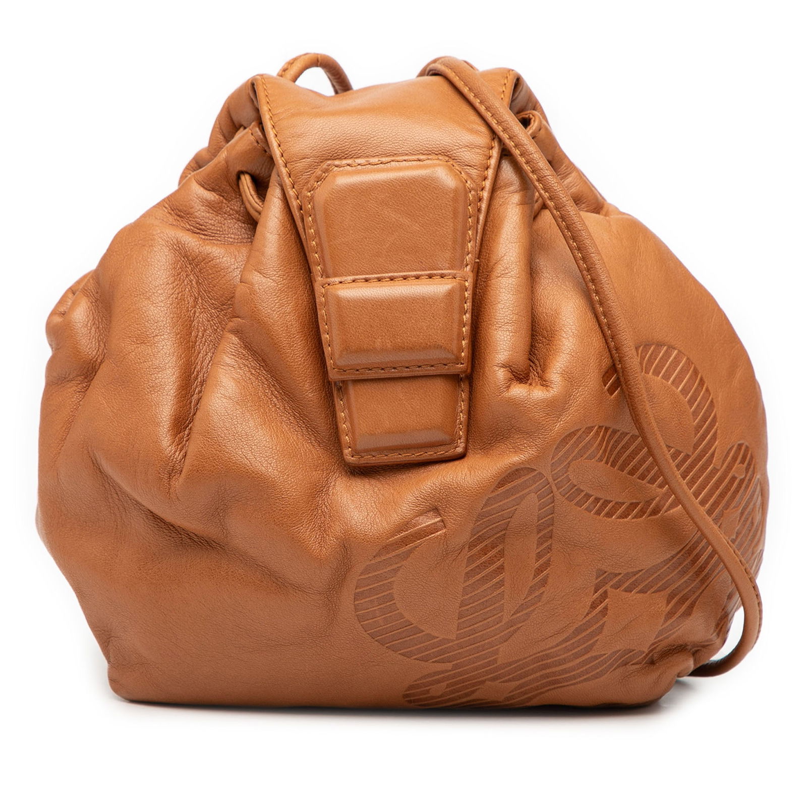 Mini Anagram brown leather crossbody bag by Loewe (1 of 6)