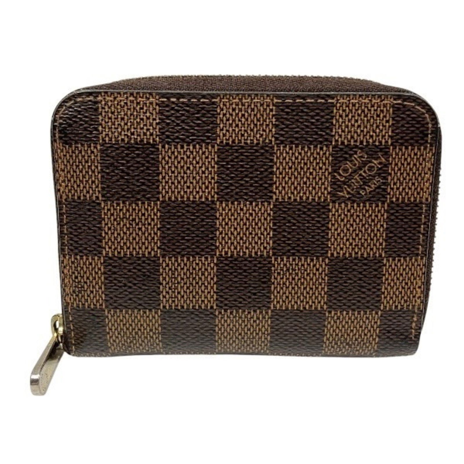 Brown Canvas Louis Vuitton Zippy Coin Purse Wallet France: Brown Canvas Louis Vuitton Zippy Coin Purse Wallet France This Louis Vuitton Zippy coin purse features a classic brown canvas exterior and is designed for women. The purse is made in France and has si