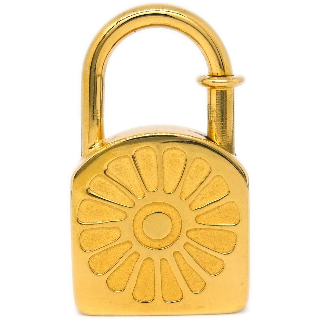 Hermes 1994 Limited Edition Sunflower Soleil Gold Bag Charm (1 of 4)