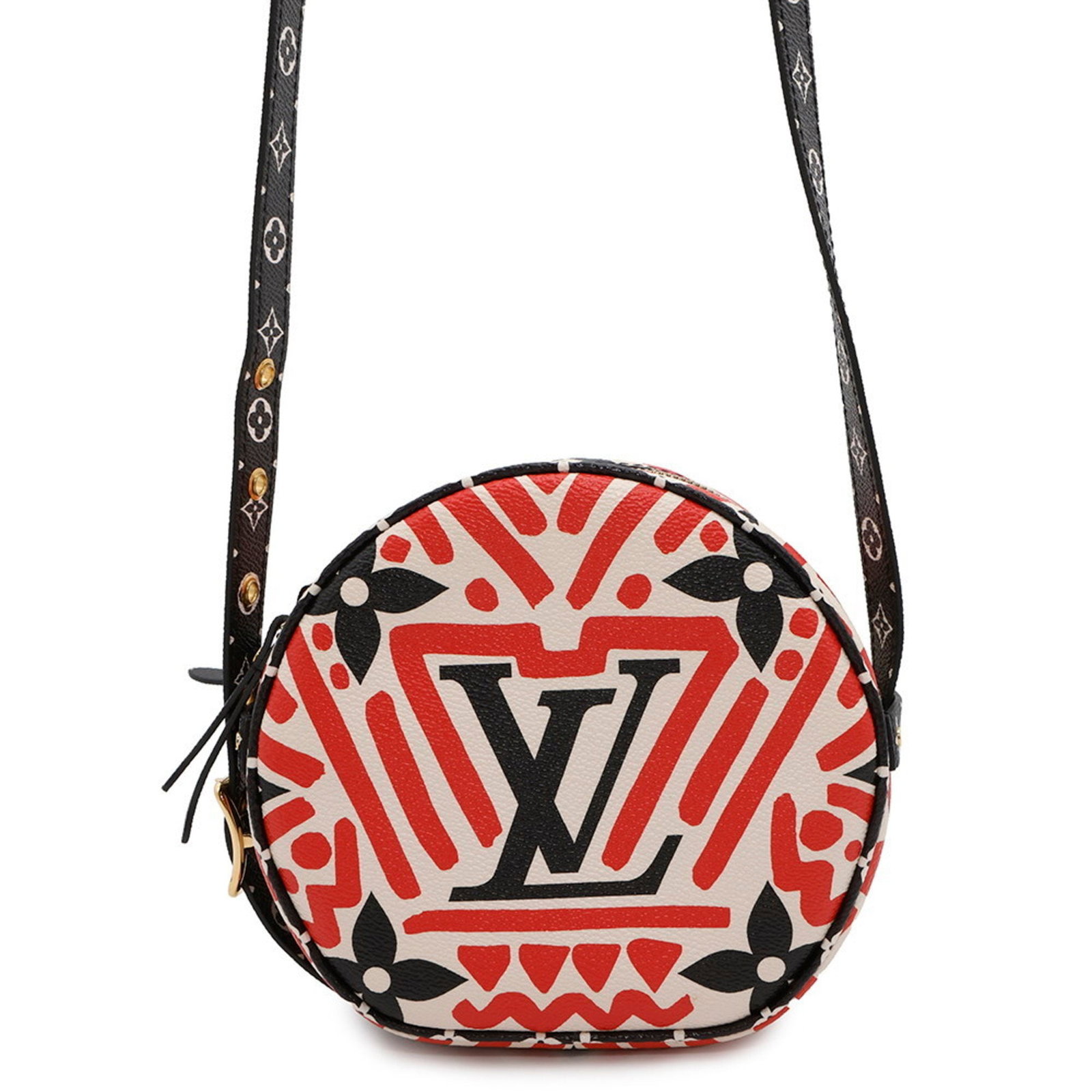 Red Canvas Boite Chapeau Souple Bag by Louis Vuitton: Red Canvas Boite Chapeau Souple Bag by Louis Vuitton The Louis Vuitton Boite Chapeau Souple is a feminine handbag crafted from red canvas. Made in Italy, this stylish accessory features an adjustable
